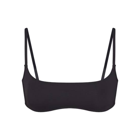 SKIMS SWIM MICRO SCOOP BIKINI TOP AND CHEEKY TANGA BOTTOM - Picture 2 of 8